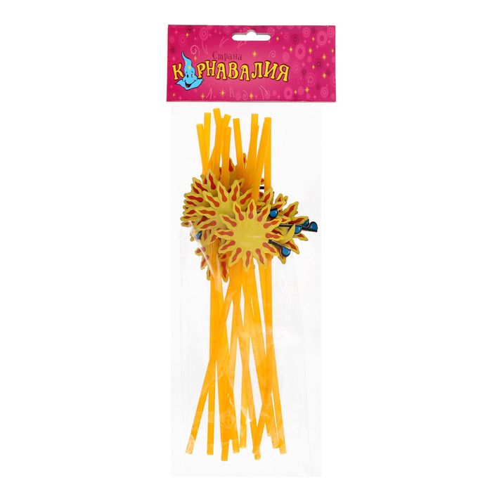 Трубочка для коктейля "Солнышко"