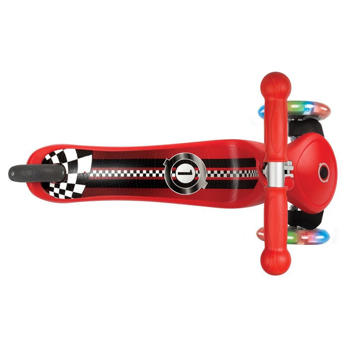Самокат "Globber" PRIMO FANTASY LIGHTS (свет.колеса), красный