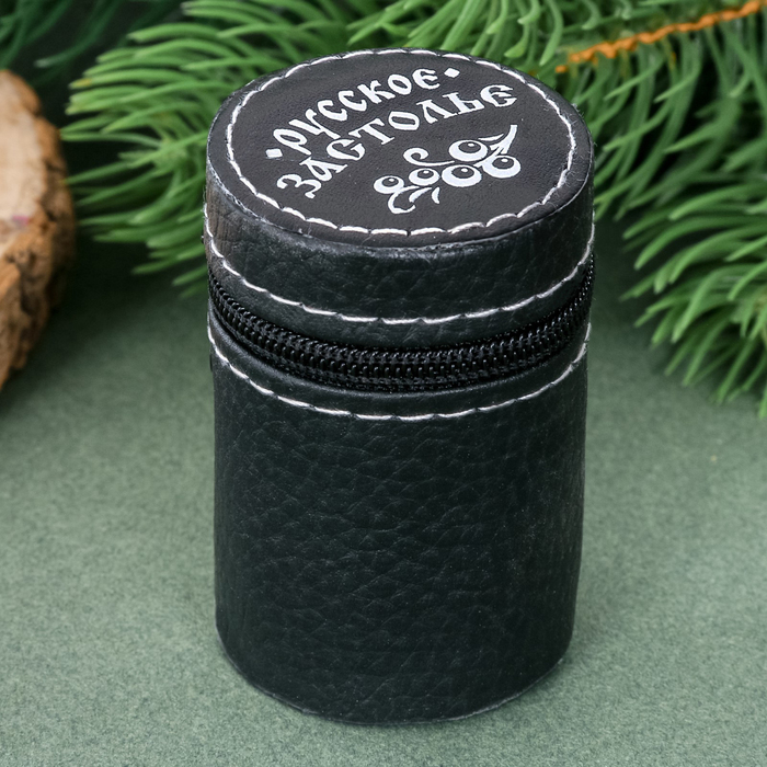 Набор стопок в чехле "Русское застолье", 30 мл, 3 шт.