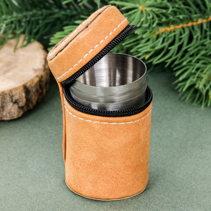 Набор стопок в чехле "На посошок", 30 мл, 3 шт.