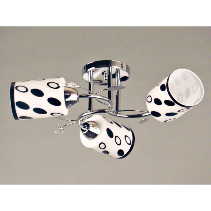 Люстра "Дресс" 3xE27 60Вт хром