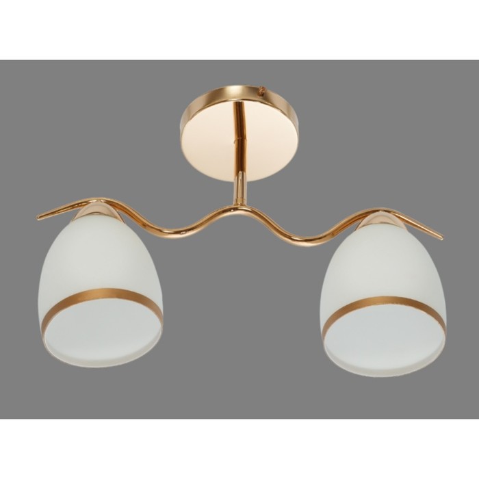 Люстра "Адрианна " 2xE27 60Вт золото