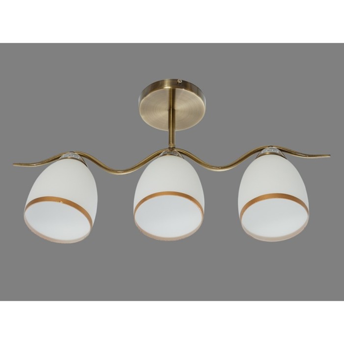 Люстра "Адрианна " 3xE27 60Вт бронза