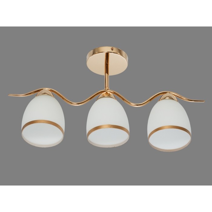 Люстра "Адрианна " 3xE27 60Вт золото