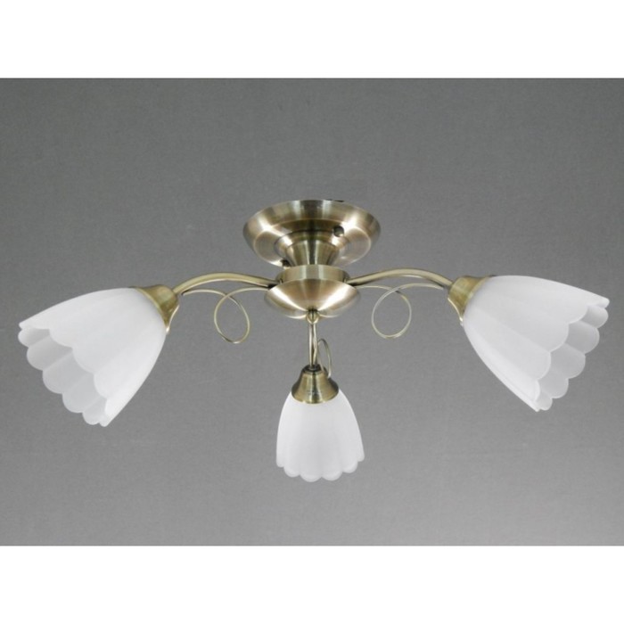 Люстра "Кассия " 3xE14 60Вт бронза