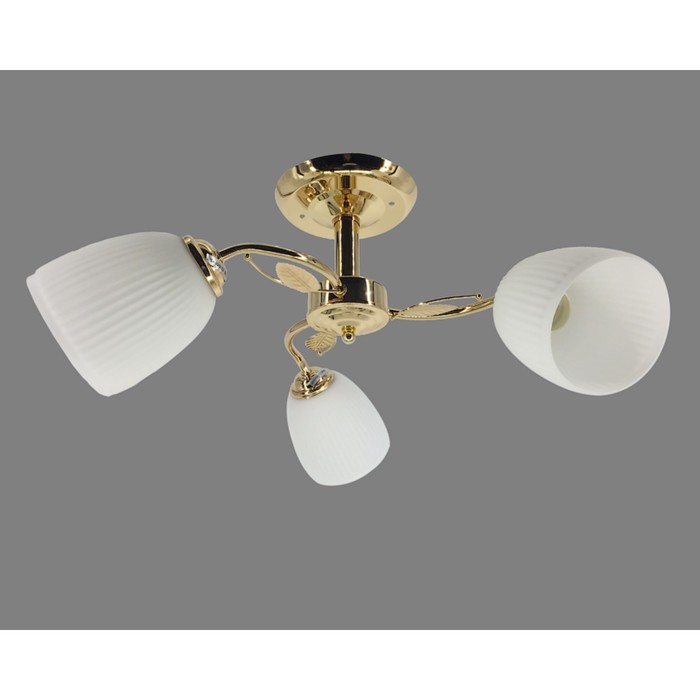 Люстра "Кассия " 3xE27 60Вт золото