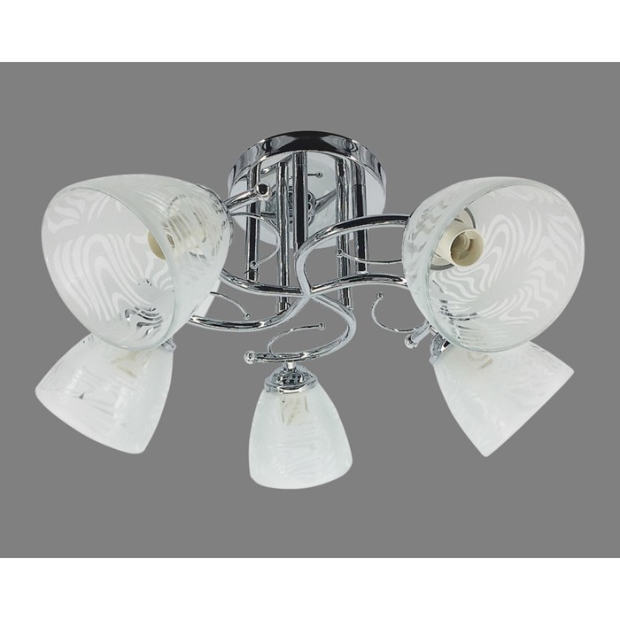 Люстра "Клементина " 5xE27 60Вт хром