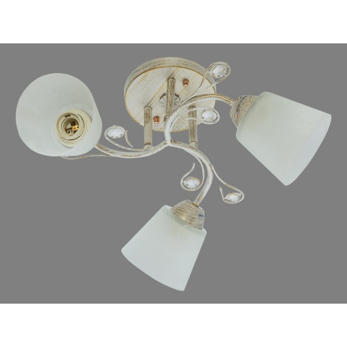 Люстра "Джия " 3xE27 60Вт белый