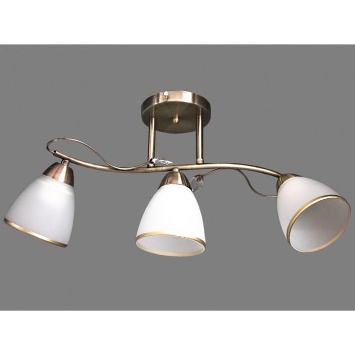 Люстра "Долина " 3xE27 60Вт бронза