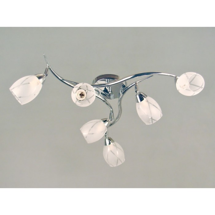 Люстра "Мюрел" 6xE14 60Вт золото