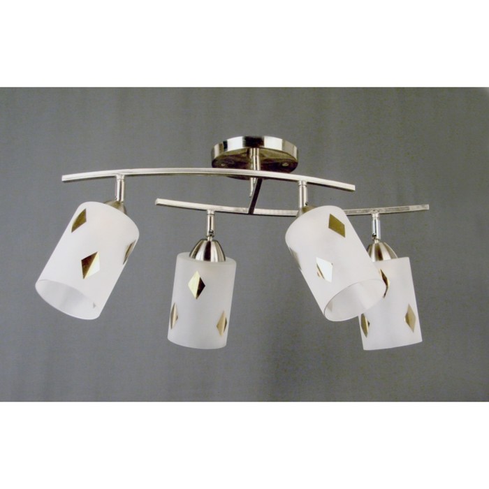 Люстра "Лесли " 4xE27 60Вт хром