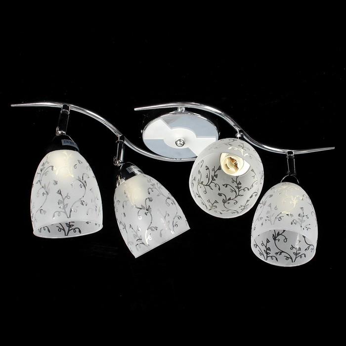 Люстра "Лилис " 4xE14 60Вт хром