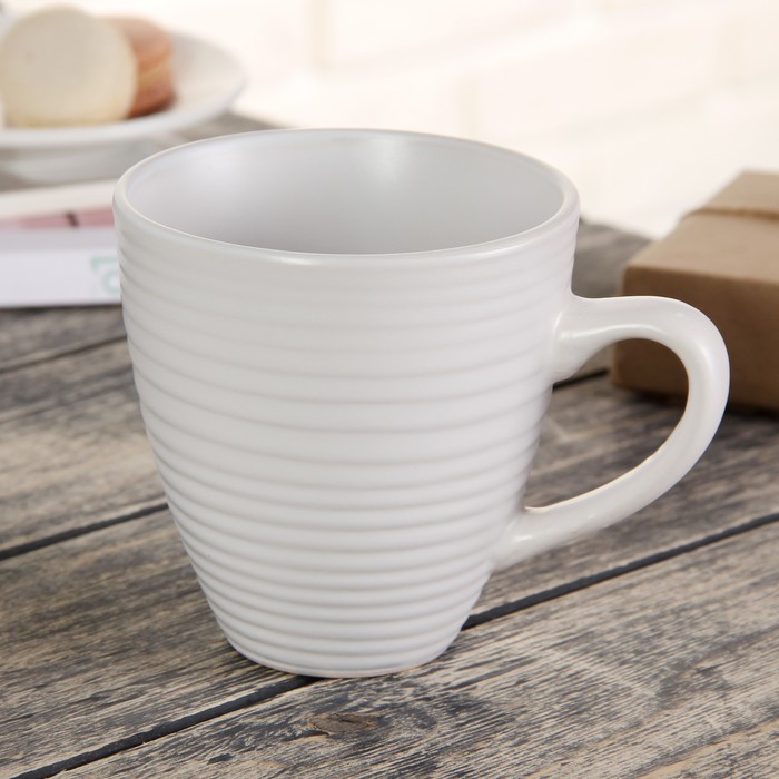 Кружка 450 мл "Вихрь", цвет белый