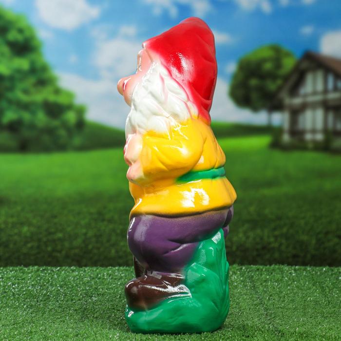 Сувенир-садовый "Гном с ножницами"