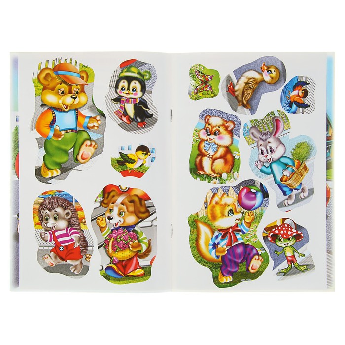 Книжка с наклейками. Дорожные знаки 160*240мм, 8стр + наклейка