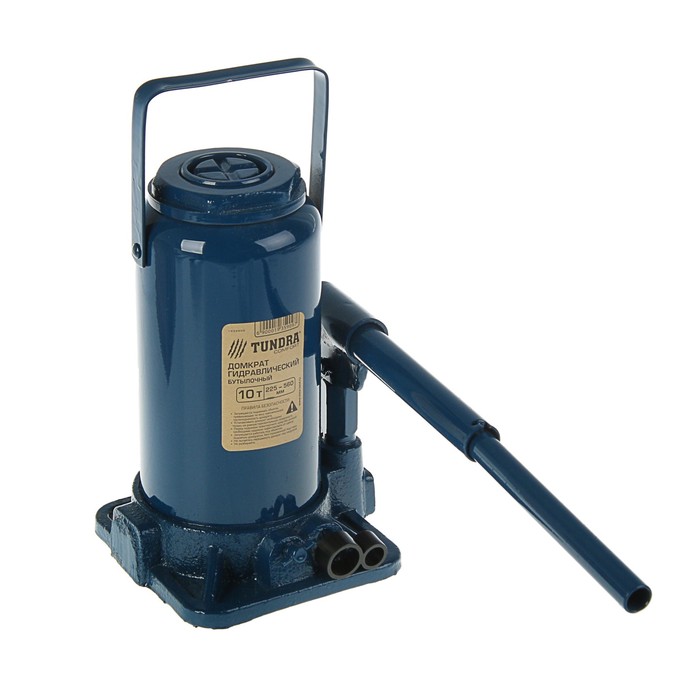 Домкрат гидравлический бутылочный TUNDRA comfort 10 т, телескопический 225-560 мм