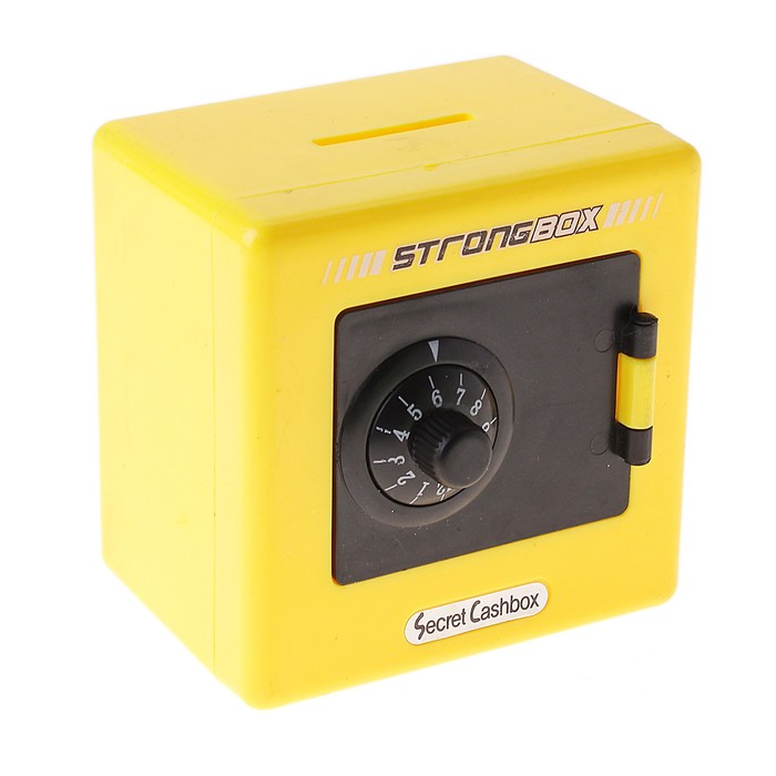 Копилка "Сейф кодовый" средний МИКС