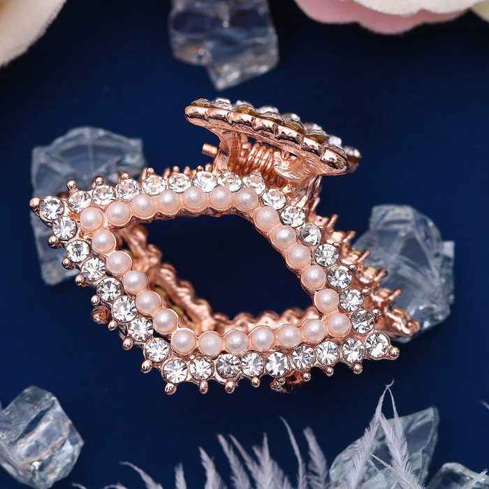 Краб для волос "Августина" 4,5 см ромб