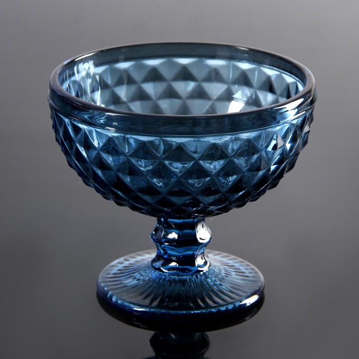 Креманка 250 мл "Элегия", цвет синий