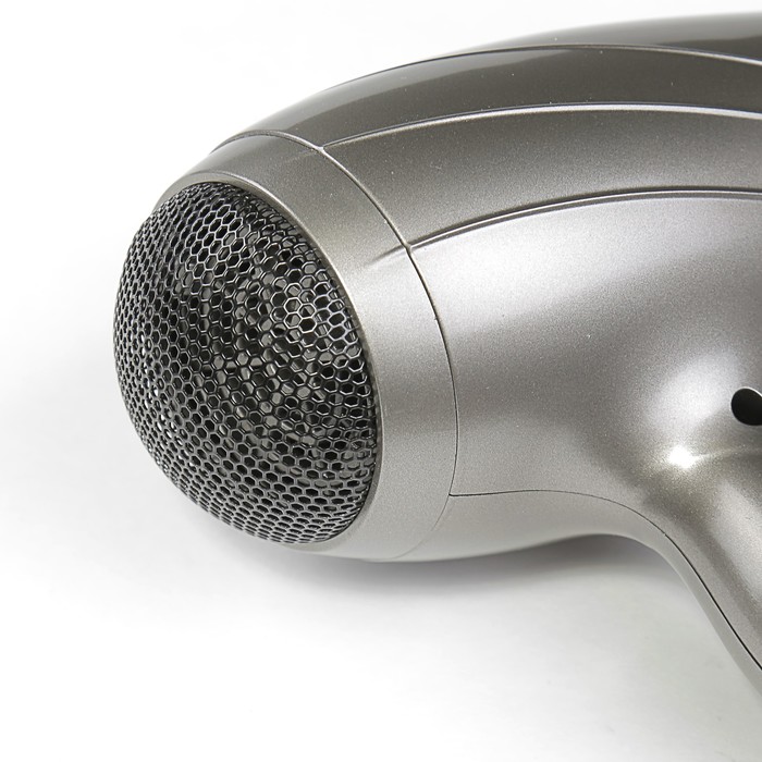 Фен Polaris PHD 2247Ti, 2200 Вт, 2 скорости, 3 температурных режима, серый