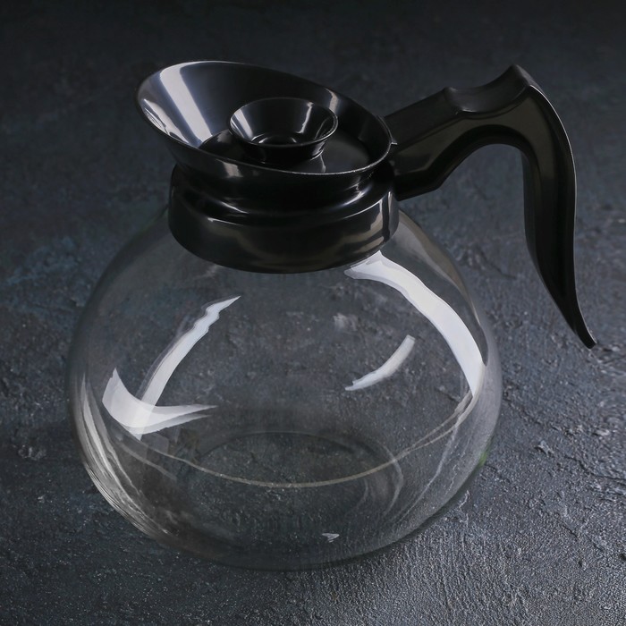 Чайник заварочный 1,6 л "Элис", цвет чёрный