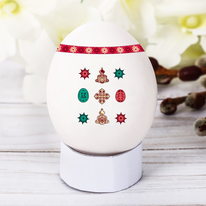 Набор голографических наклеек "Храм"