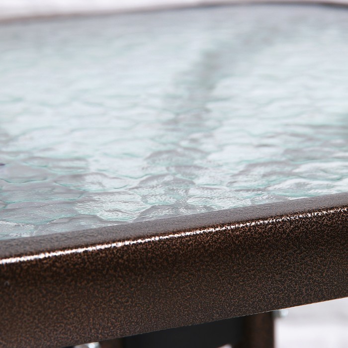 Комплект мебели Асоль-3A TLH-037A/055S-45х45 Cappuccino (2+1)