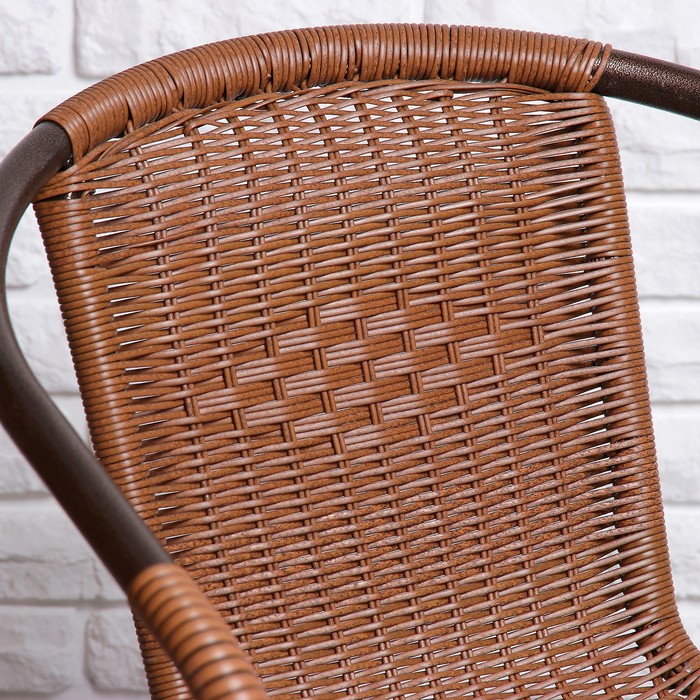 Комплект мебели Асоль-3A TLH-037A/055S-45х45 Cappuccino (2+1)