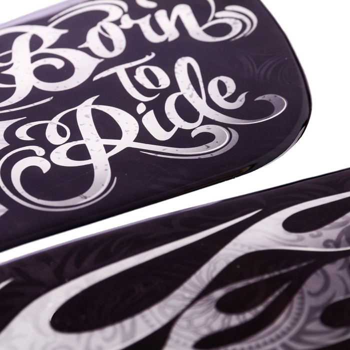 Набор наклеек на мотоцикл "Born to ride", 2 шт.