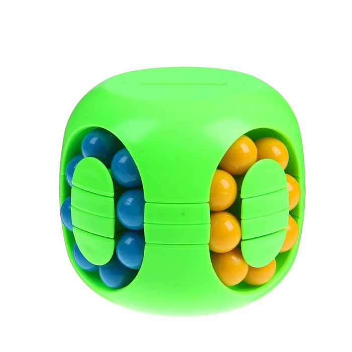 Головоломка "Шарики" с копилкой, цвет зелёный