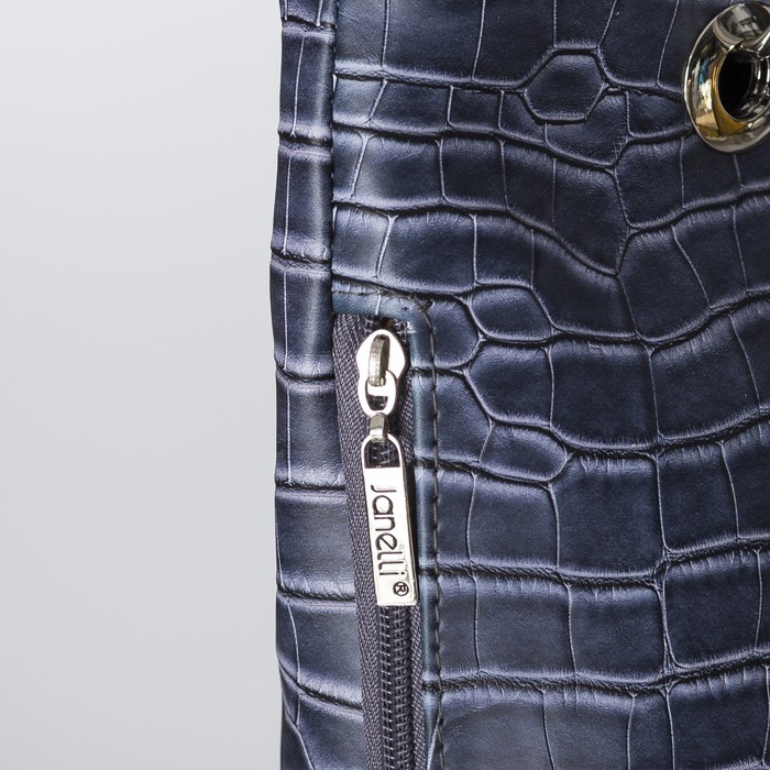 Сумка женская, отдел на молнии, 1 наружный карман, цвет тёмно-серый