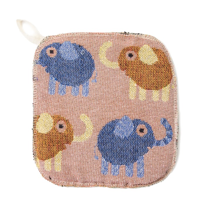 Прихватка "Этель", гобеленовая 17х17 см, цв. МИКС