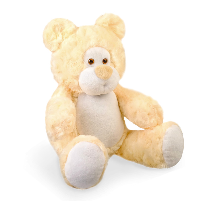 Мягкая игрушка "Мишка Rouz", бежевый, 35 см