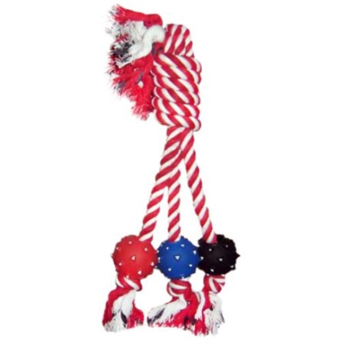 Игрушка Fauna INT "Мячи на веревке", 255-275г, 40см