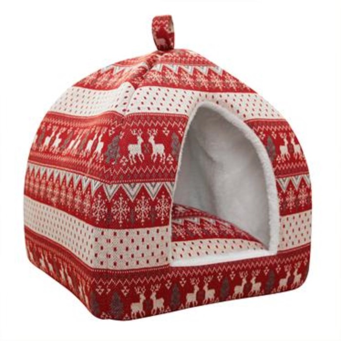 Домик Fauna INT SCANS IGLOO, для кошек, 35х35х40см
