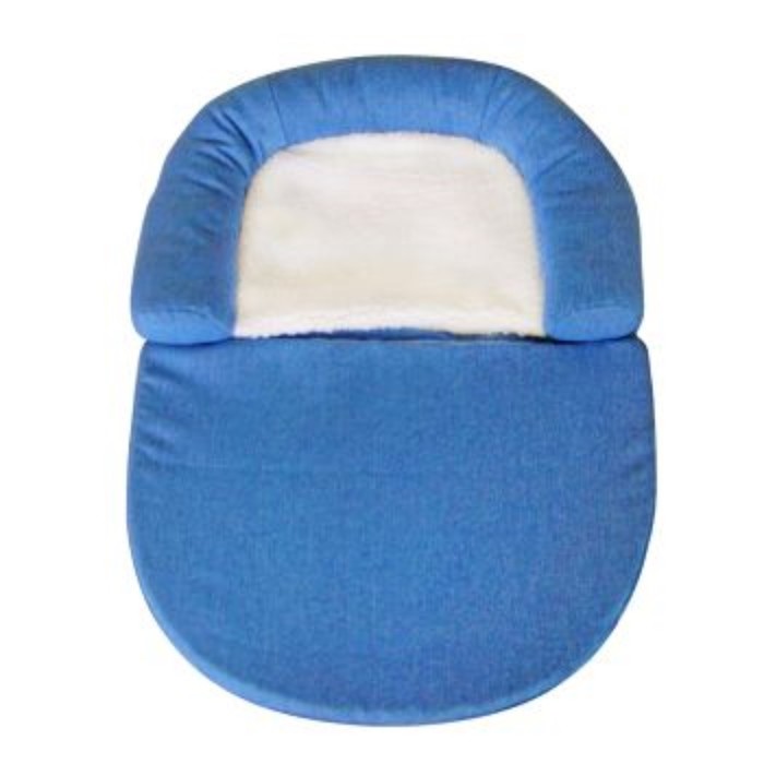 Лежак Fauna INT KLODA, мягкий, 98х65,5см, голубой