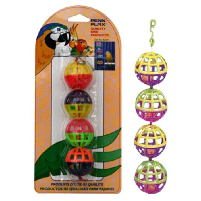 Игрушка PENN-PLAX "Шарики сетчатые", для птиц