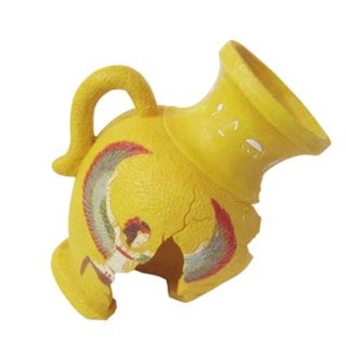 Декорация PENN-PLAX "Амфора с орлом", 15см, пластик