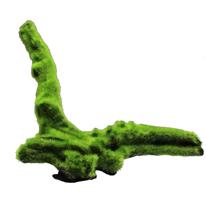 Декорация Fauna INT "Коряга зеленая", 17,5х10х13,5см, пластик