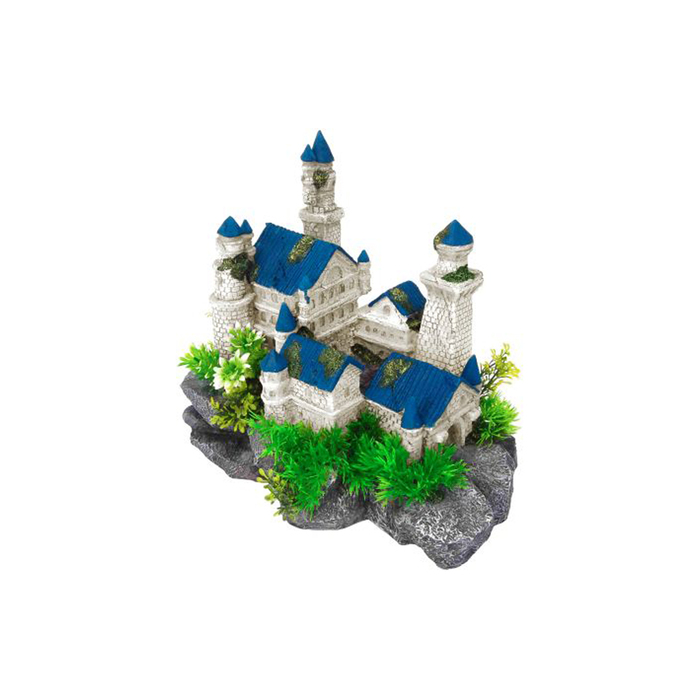 Декорация Fauna INT "Белый город", 32,5х20,5х27см, пластик