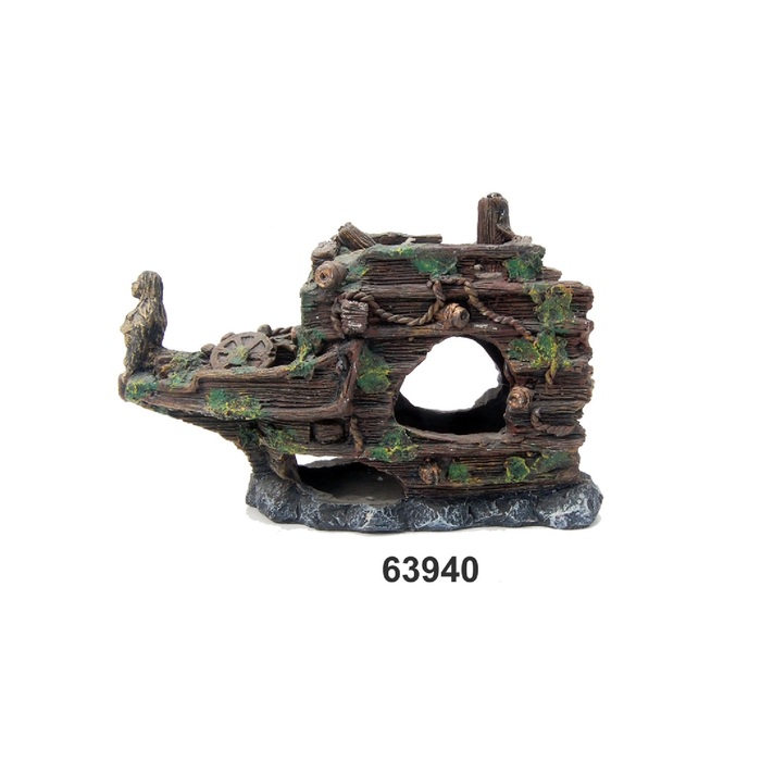 Декорация Fauna INT "Нос коробля", 20,5х10,5х14см, пластик