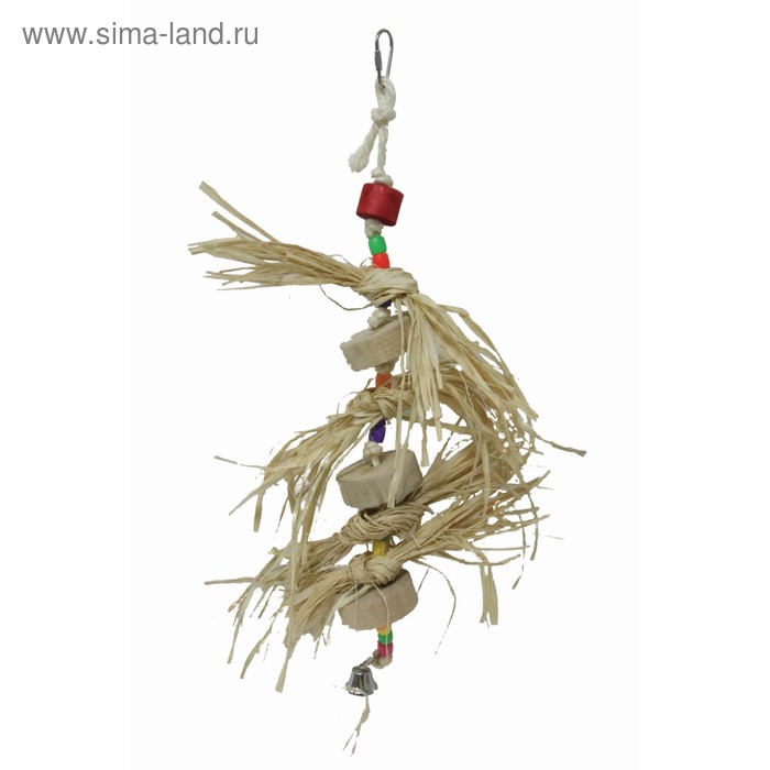 фото Игрушка fauna int "подвеска с хвостиками", для птиц fauna international