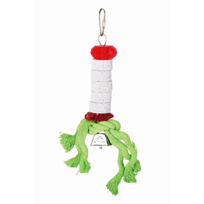 Игрушка Fauna INT "Вулканический камень", для птиц, 10х2,54см