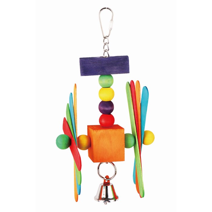 Игрушка Fauna INT "Цветные пропеллеры", для птиц