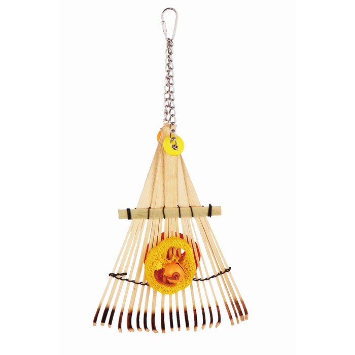 Игрушка Fauna INT "Бамбуковые грабли", для птиц, малые