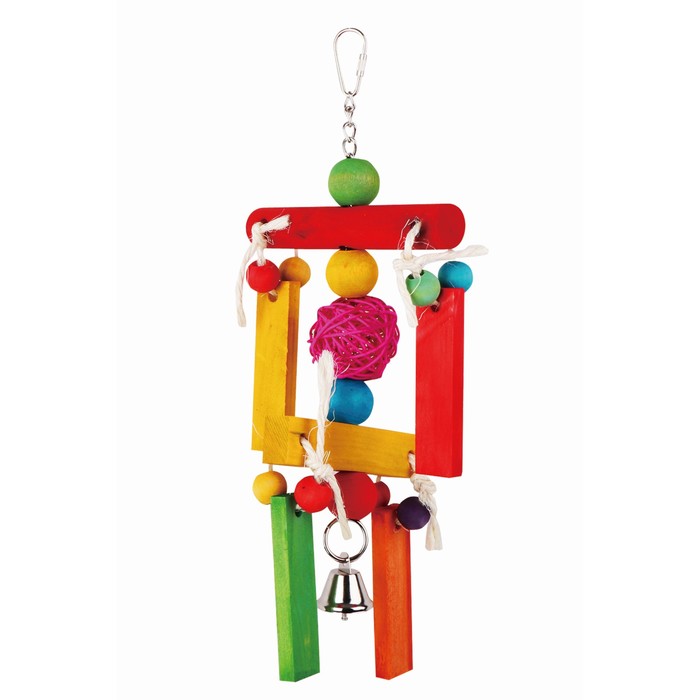 Игрушка Fauna INT "Забава с колокольчиком", для птиц