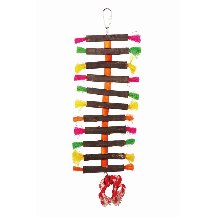 Игрушка Fauna INT "Ветки с хвостиками", для птиц, большая