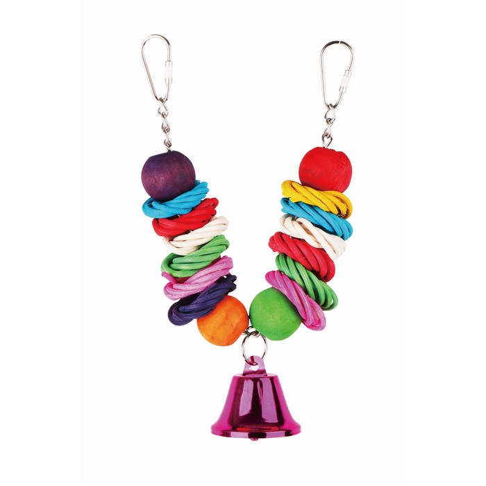 Игрушка Fauna INT "Плетеные кольца", для птиц