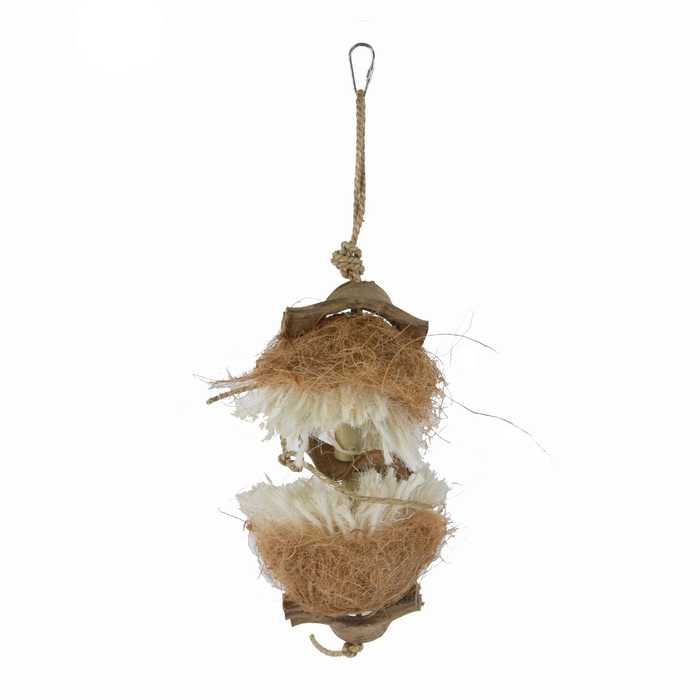 Игрушка Fauna INT "Кокосовая причуда", для птиц