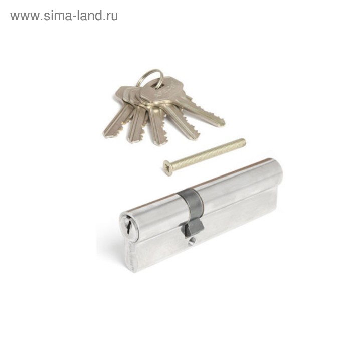 фото Цилиндровый механизм apecs sc-100(35/65)-z-ni, английский ключ, цвет никель